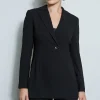 Elie Tahari Jackets & Blazers-Asymmetric Single Button Blazer