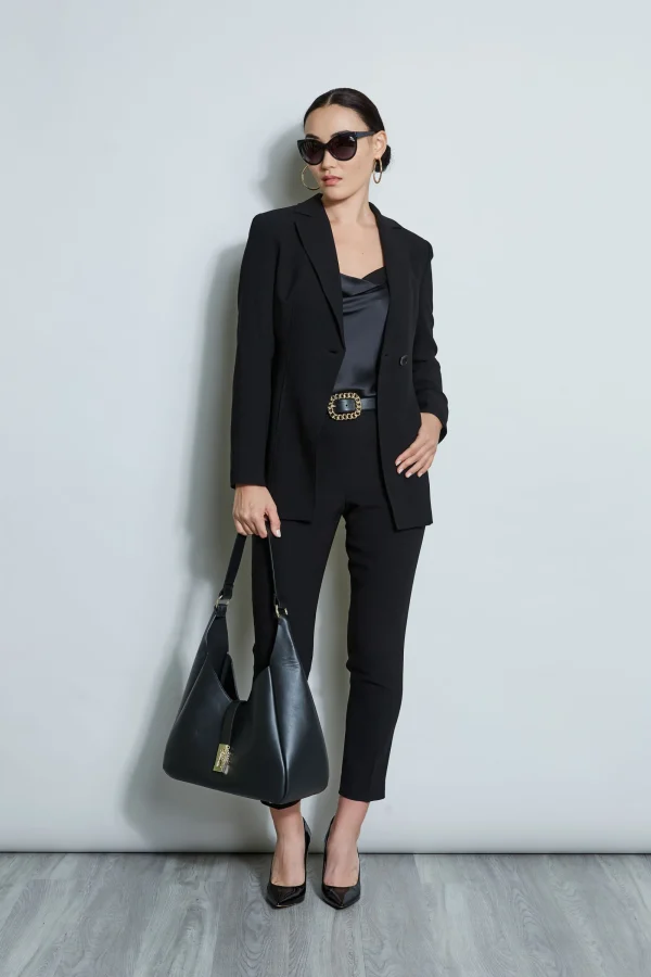 Elie Tahari Jackets & Blazers-Asymmetric Single Button Blazer