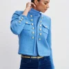 Elie Tahari Jackets & Blazers-Boucle Button Jacket