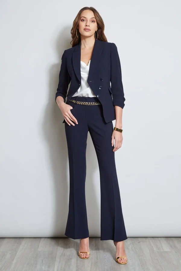 Elie Tahari Jackets & Blazers-3 Button Ruched Sleeve Blazer