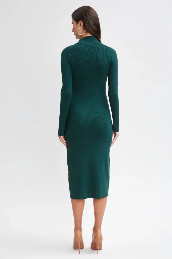 Elie Tahari Dresses & Jumpsuits | Long Sleeve Dresses-Button Sweater Dress