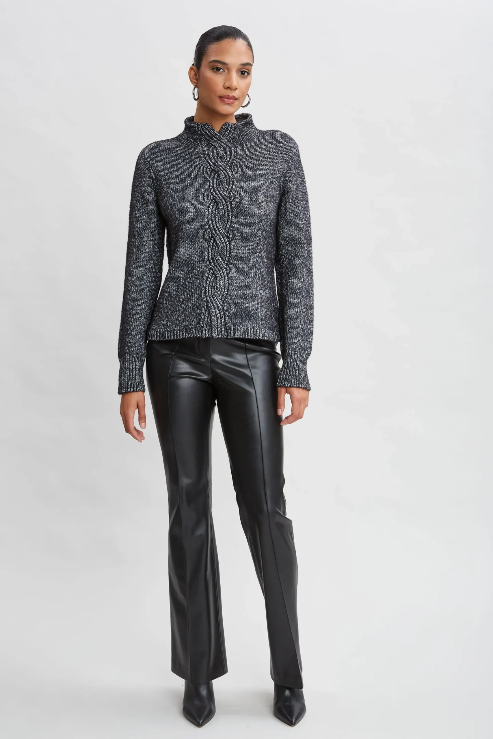 cable_front_cotton_merino_1.webp Elie Tahari Tops & Sweaters-Cable Front Cotton Merino Sweater