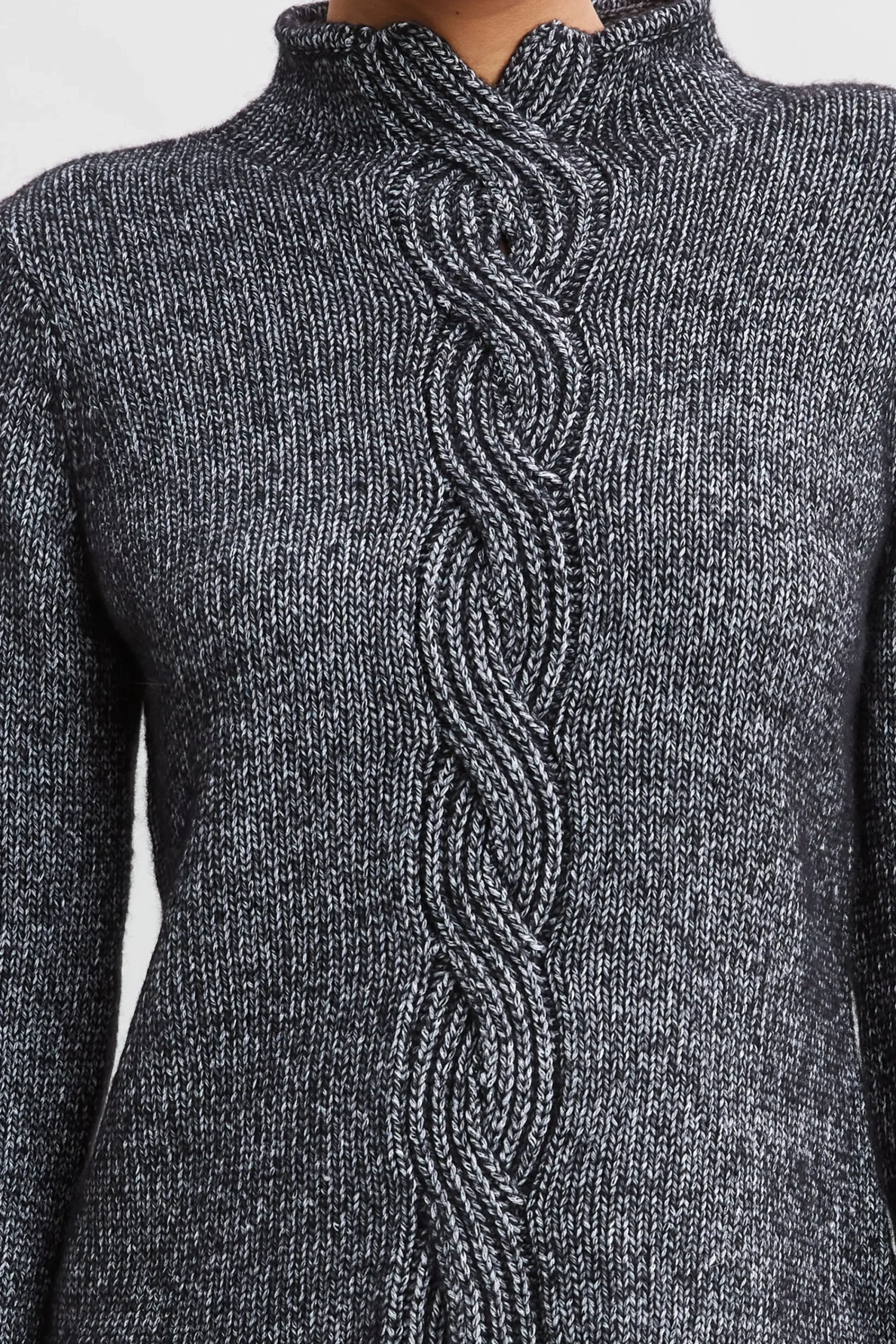 cable_front_cotton_merino_3.webp Elie Tahari Tops & Sweaters-Cable Front Cotton Merino Sweater