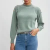 Elie Tahari Tops & Sweaters-Cashmere Button Sweater