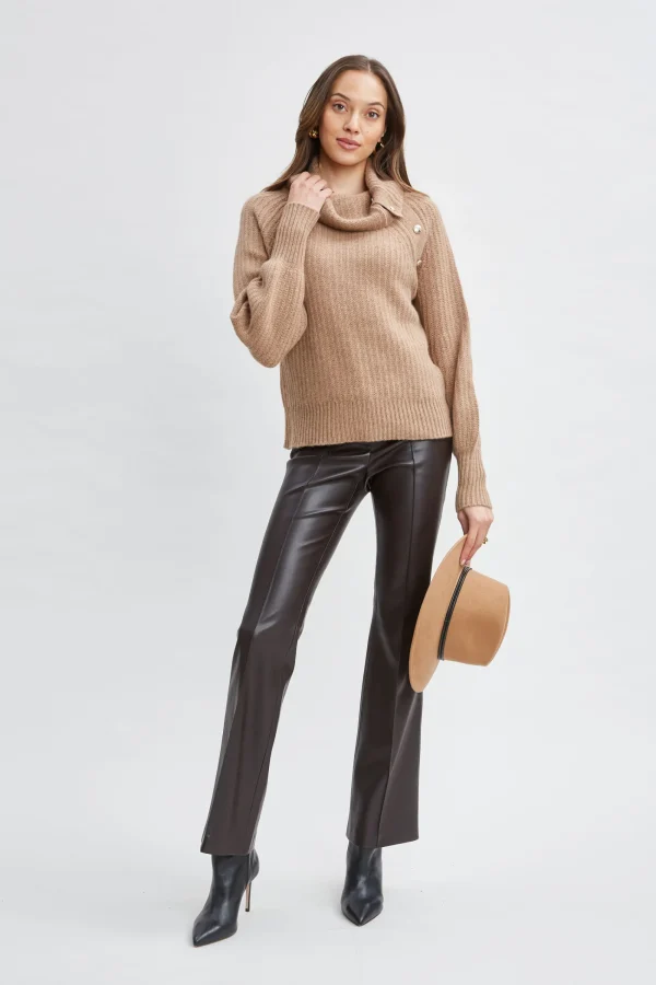 Elie Tahari Tops & Sweaters-Cashmere Button Sweater