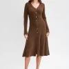 Elie Tahari Dresses & Jumpsuits | Long Sleeve Dresses-Cashmere Fit & Flare Dress