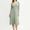 Elie Tahari Dresses & Jumpsuits | Long Sleeve Dresses-Cashmere Fit & Flare Dress