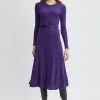 Elie Tahari Dresses & Jumpsuits-Cashmere Long Sleeve Belted Dress