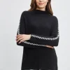 Elie Tahari Tops & Sweaters-Cashmere Whipstitch Sweater