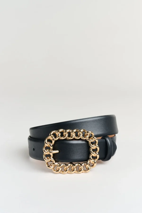 Elie Tahari Fragrance | Gloves-Chain Buckle Belt