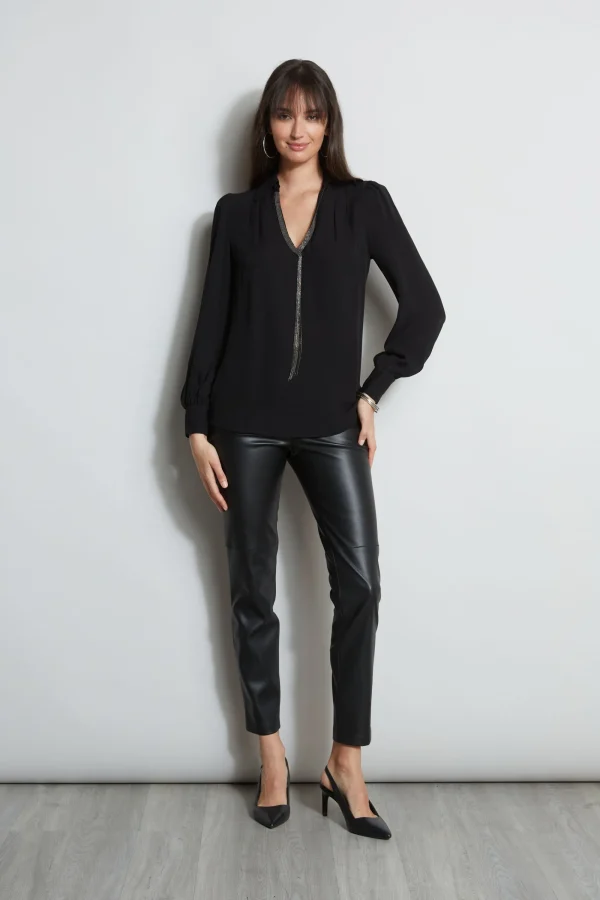 Elie Tahari Tops & Sweaters-Chain Collar Shirt