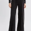 Elie Tahari Bottoms-Chiffon Panel Pant