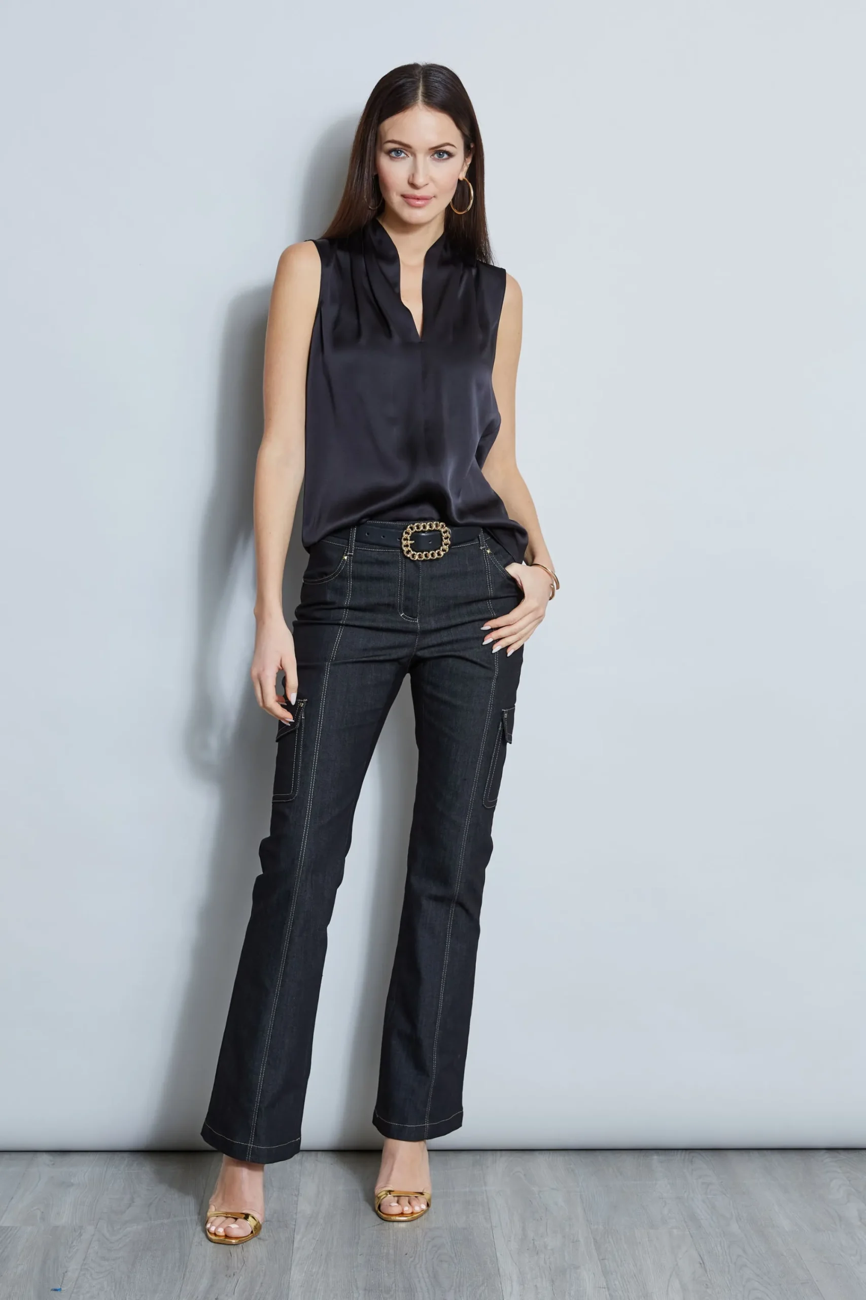 contour_silk_satin_shirt_1.webp Elie Tahari Tops & Sweaters-Contour Silk Satin Shirt