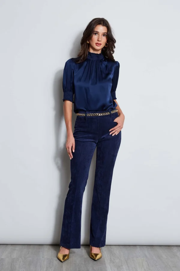 Elie Tahari Bottoms | Suiting-Corduroy Fit & Flare Pant