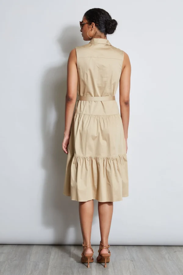 Elie Tahari Dresses & Jumpsuits | Sleeveless Dresses-Cotton Utility Dress