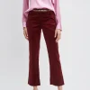 Elie Tahari Bottoms | Suiting-Cotton Velvet Flare Pant