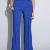 Elie Tahari Bottoms-Crest Button Pant