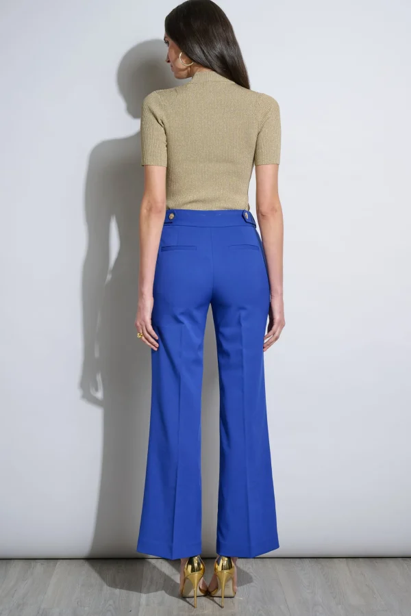 Elie Tahari Bottoms-Crest Button Pant