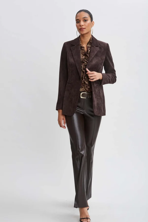 Elie Tahari Tops & Sweaters-Crinkle Chiffon Safari Blouson Shirt