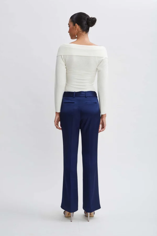 Elie Tahari Tops & Sweaters-Cross Shoulder Cashmere Merino Sweater