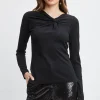 Elie Tahari Tops & Sweaters-Crystal Knot Wool Sweater