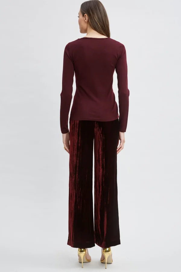 Elie Tahari Tops & Sweaters-Crystal Knot Wool Sweater