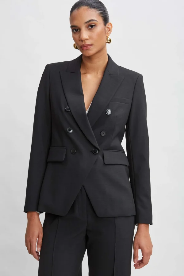 Elie Tahari Jackets & Blazers | Suiting-Double Breasted Blazer