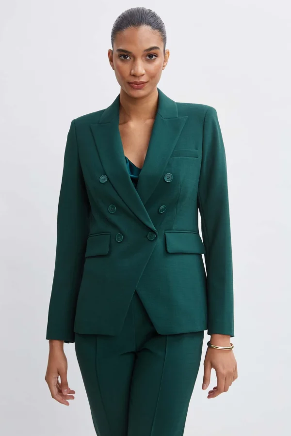 Elie Tahari Jackets & Blazers | Suiting-Double Breasted Blazer