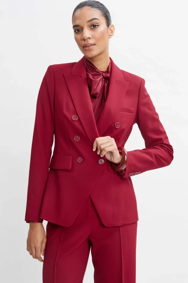 Elie Tahari Jackets & Blazers | Suiting-Double Breasted Blazer