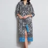 Elie Tahari Dresses & Jumpsuits | Midi Dresses-Eclipse Scarf Print Shirt Dress