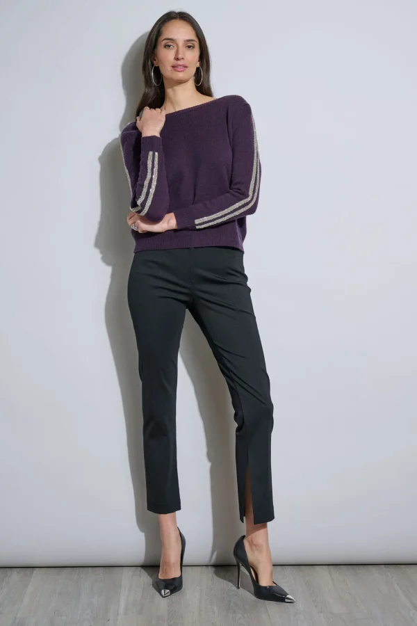 Elie Tahari Tops & Sweaters-Embellished Merino Cashmere Sweater