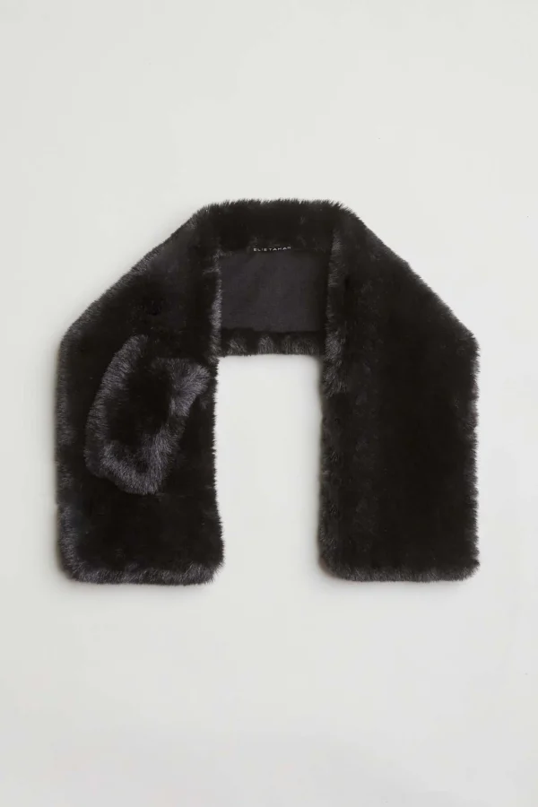 Elie Tahari Fragrance | Gloves-Faux Fur Pull Through Scarf