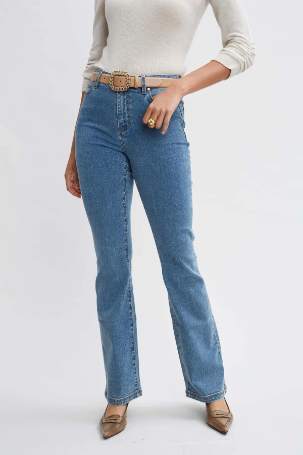 Elie Tahari Bottoms-Fit & Flare Jeans