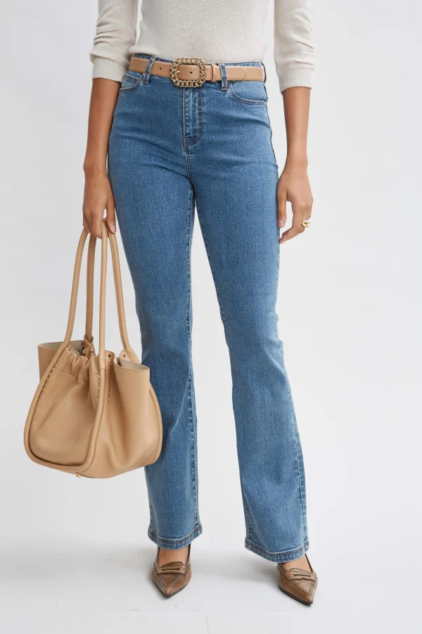 Elie Tahari Bottoms-Fit & Flare Jeans