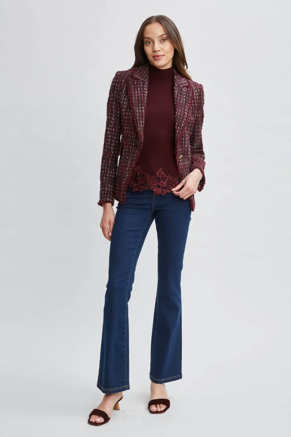 Elie Tahari Bottoms-Fit & Flare Jeans