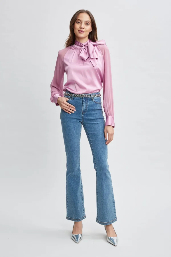 Elie Tahari Bottoms-Fit & Flare Jeans