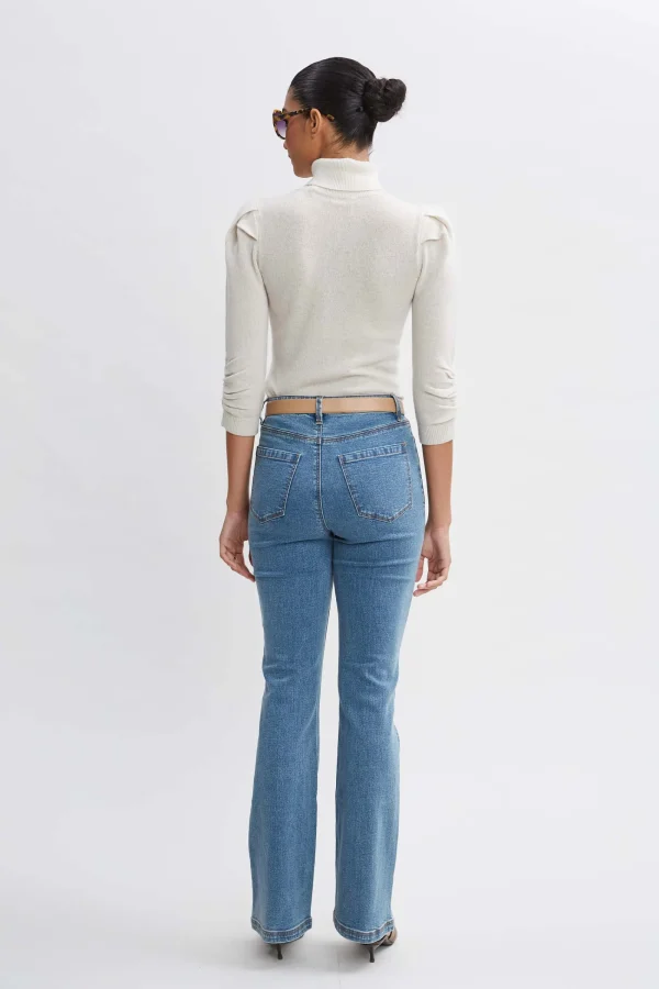 Elie Tahari Bottoms-Fit & Flare Jeans