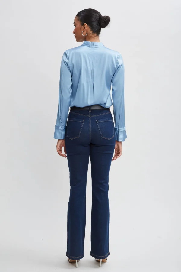 Elie Tahari Bottoms-Fit & Flare Jeans