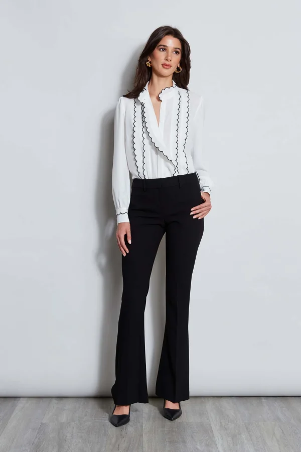 Elie Tahari Bottoms-Fit & Flare Pant