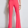 Elie Tahari Bottoms-Fit & Flare Slit Pant