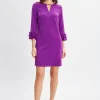 Elie Tahari Dresses & Jumpsuits-Flower Sleeve Shift Dress