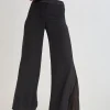 Elie Tahari Bottoms-Fluid Side Pleated Pant