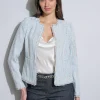 Elie Tahari Jackets & Blazers-Fringe Edge Tweed Jacket