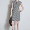 Elie Tahari Dresses & Jumpsuits | Short Sleeve Dresses-Gingham Fit & Flare Dress