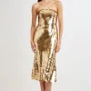 Elie Tahari Dresses & Jumpsuits | Midi Dresses-Graduated Sequin Dress