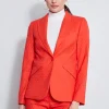 Elie Tahari Jackets & Blazers-Jacquard Stretch Panel Blazer