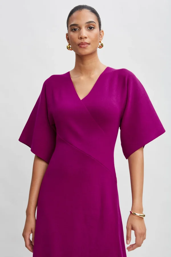 Elie Tahari Dresses & Jumpsuits | Short Sleeve Dresses-Kimono Sweater Dress