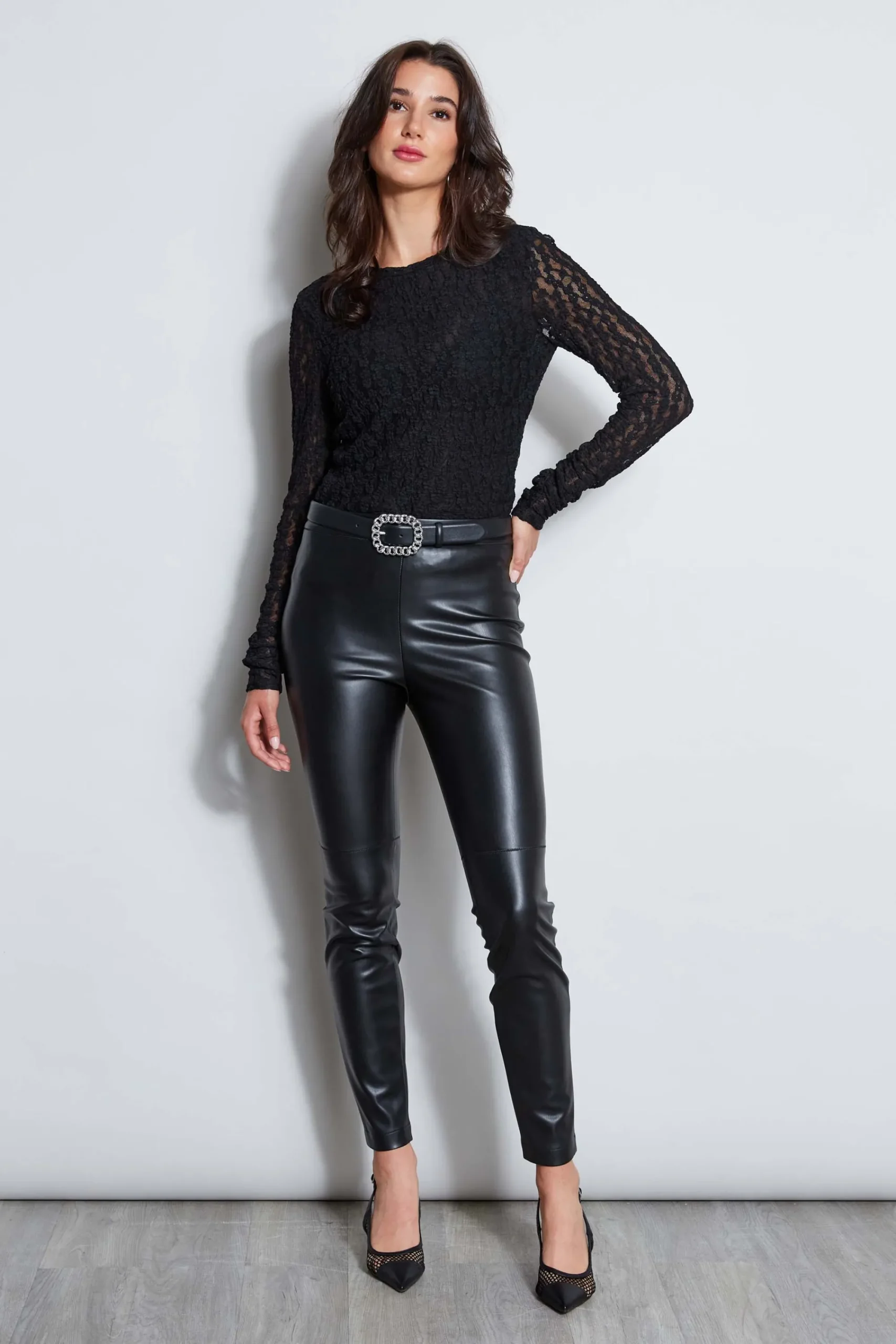 lace_long_sleeve_knit_1.webp Elie Tahari Tops & Sweaters-Lace Long Sleeve Knit