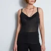 Elie Tahari Tops & Sweaters | Suiting-Metallic Knit Cami