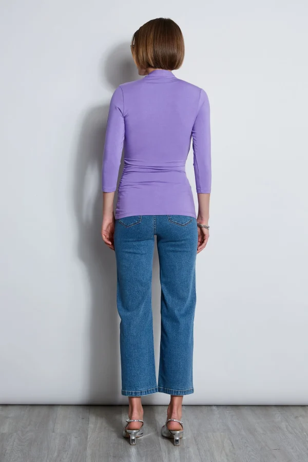 Elie Tahari Tops & Sweaters-Mock Wrap Knit